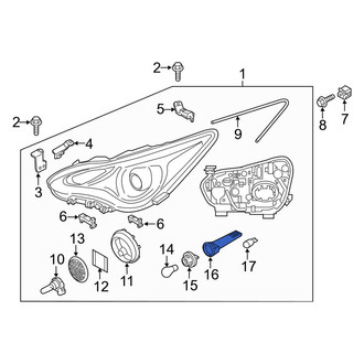 Kia OE - Front Turn Signal Light Socket