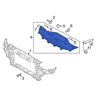 Kia OE - Front Radiator Support Access Cover