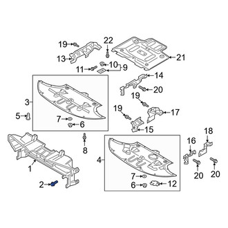 Kia OE - Lower Headlight Mounting Bolt