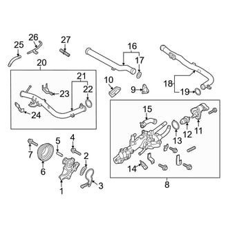 Kia OE - Cooling - Water Pump (GT / GT1 / GT2)