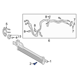 Kia OE - Automatic Transmission Oil Cooler Bolt