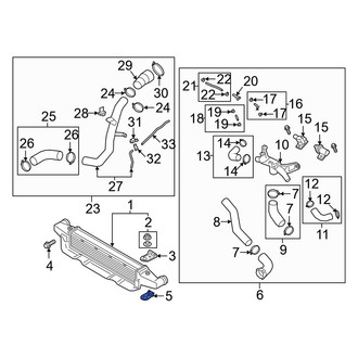 Kia OE - Lower Intercooler Bracket