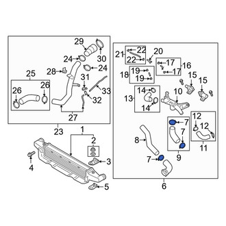 Kia OE - Intercooler Pipe Clamp
