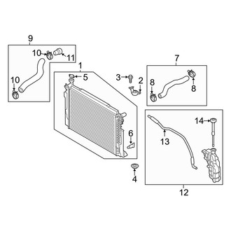 Kia OE - Cooling - Radiator & Components