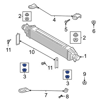 Kia OE - Intercooler Insulator