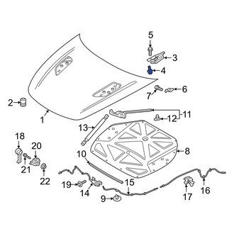 Kia OE - Outer Hood Hinge Bolt
