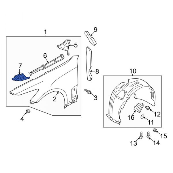 Fender Reinforcement Bar