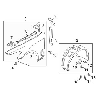Kia OE - Front Right Fender