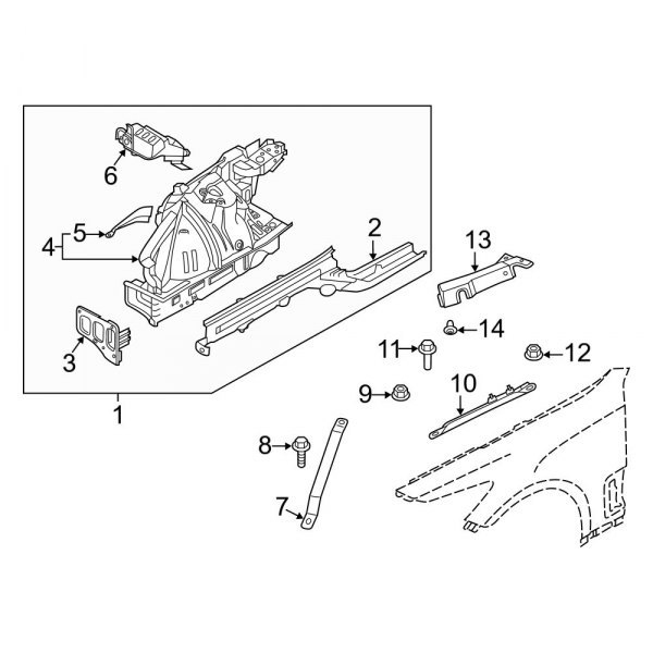 Fender - Structural Components & Rails