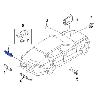 Kia OE - Rear Lower Keyless Entry Antenna