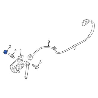 Kia OE - Headlight Level Sensor Nut