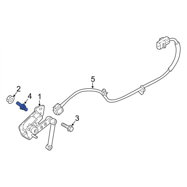 Suspension Ride Height Sensor Stud