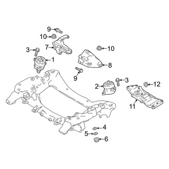 Kia OE - Engine & Transmission Mounting (AWD 3.3L)