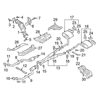 Kia OE - Exhaust System - Exhaust Components
