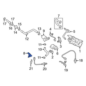 Kia OE - Turbocharger Boost Sensor