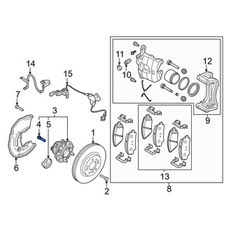Kia OE - Wheel Lug Stud