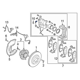 Kia OE - Front Brake Bleeder Screw