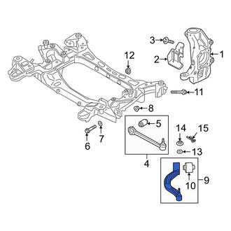 Kia OE - Front Left Rearward Suspension Control Arm
