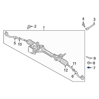 Kia OE - Steering Tie Rod Washer