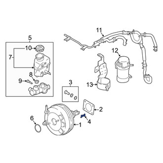 Kia OE - Power Brake Booster Cotter Pin