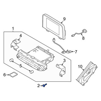 Kia OE - Radio Screw