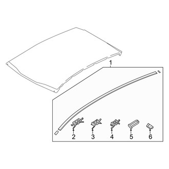 Kia OE - Roof - Exterior Trim