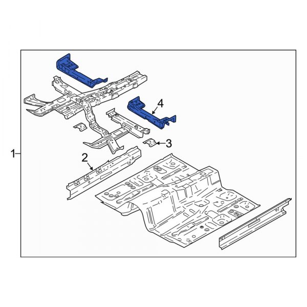 Seat Frame Mounting Base