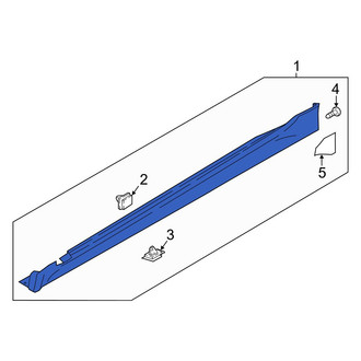 Kia OE - Right Rocker Panel Guard