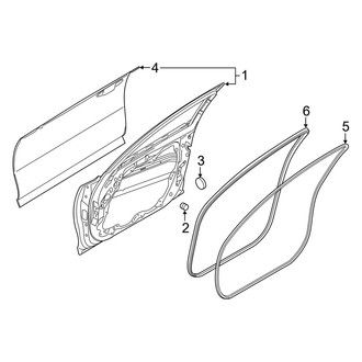 Kia OE - Front Door - Door & Components