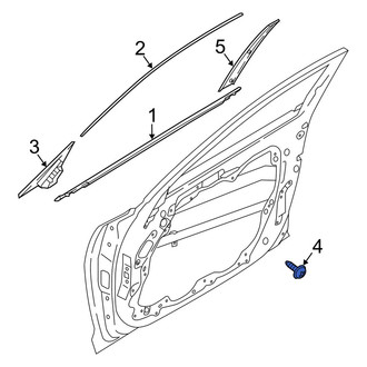 Kia OE - Door Applique Screw