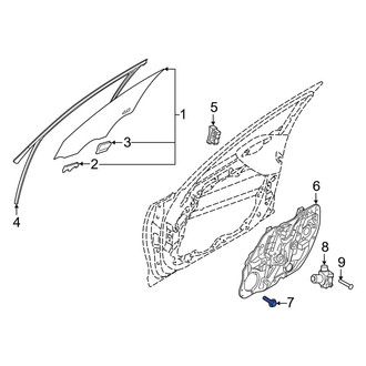 Kia OE - Door Panel Carrier Bolt