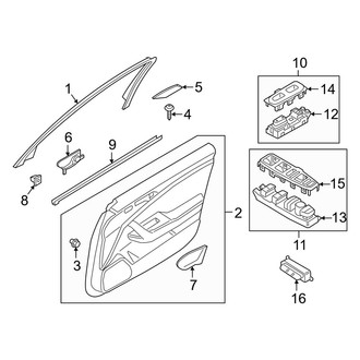 Kia OE - Front Door - Interior Trim