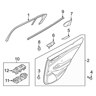Kia OE - Rear Door - Interior Trim