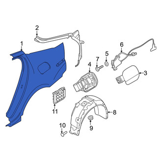 Kia OE - Rear Left Outer Quarter Panel