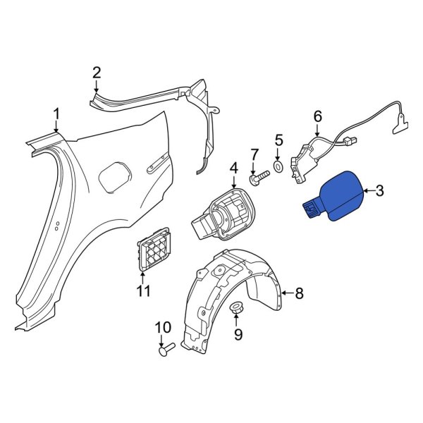 Fuel Filler Door