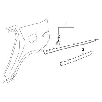 Kia OE - Quarter Panel - Exterior Trim