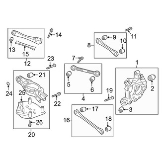 Kia OE - Rear Suspension - Suspension Components