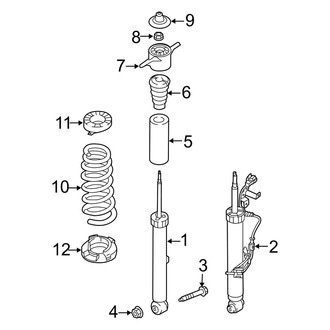 Kia OE - Rear Suspension - Shocks & Components