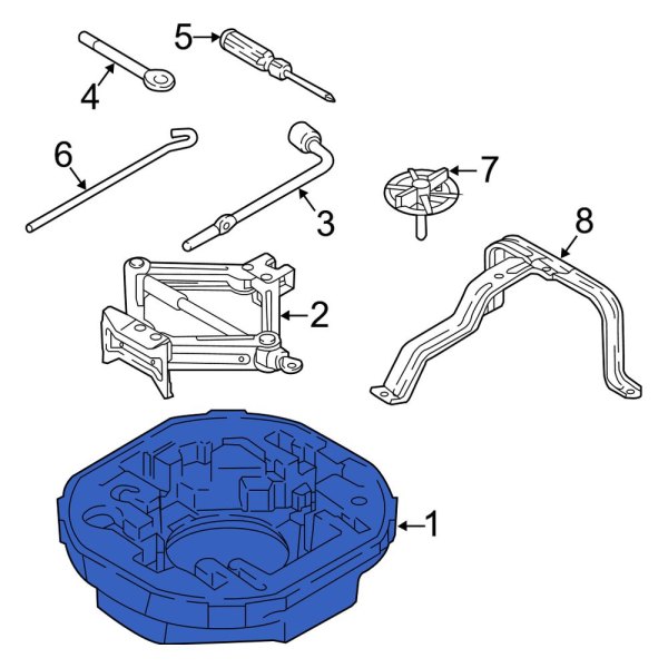 Floor Storage Compartment