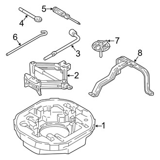 Kia OE - Rear Body & Floor - Jack & Components