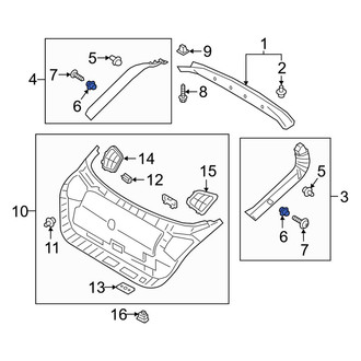 Kia OE - Rear Tie Down Hook