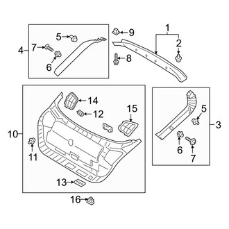 Kia OE - Lift Gate - Interior Trim