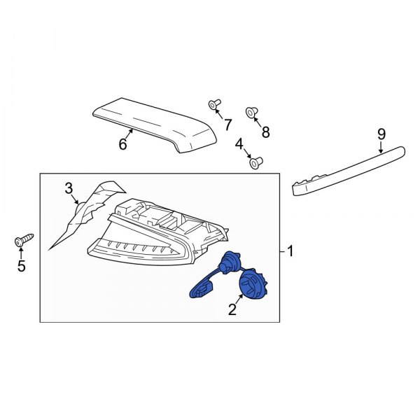 Tail Light Socket