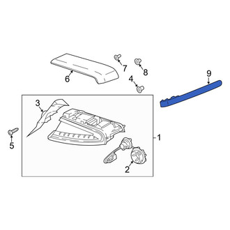 Kia OE - Rear Right Reflector Panel