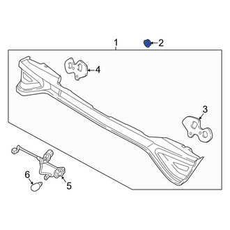 Kia OE - Tail Light Nut