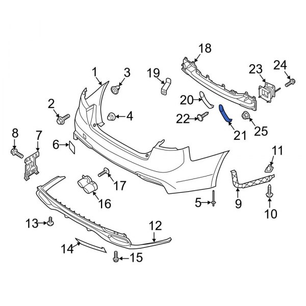 Bumper Impact Bar Brace