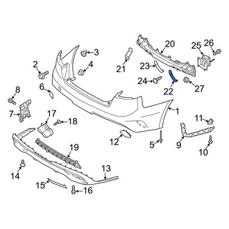 Kia OE - Lower Bumper Impact Bar Brace