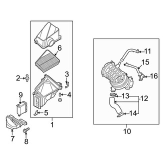 Kia OE - Engine - Air Intake