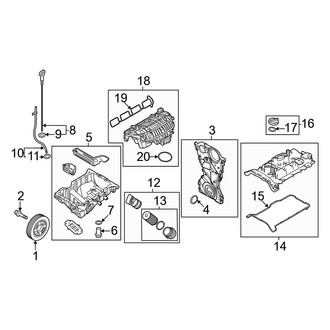 Kia OE - Engine Parts