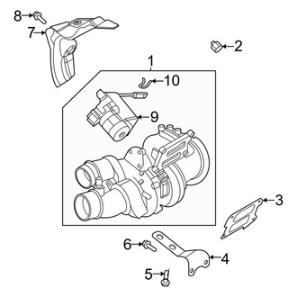Kia OE - Engine - Turbocharger & Components